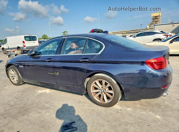 WBA5A5C54GD529099 2016 BMW 5 SERIES Blue Задня ліва чверть