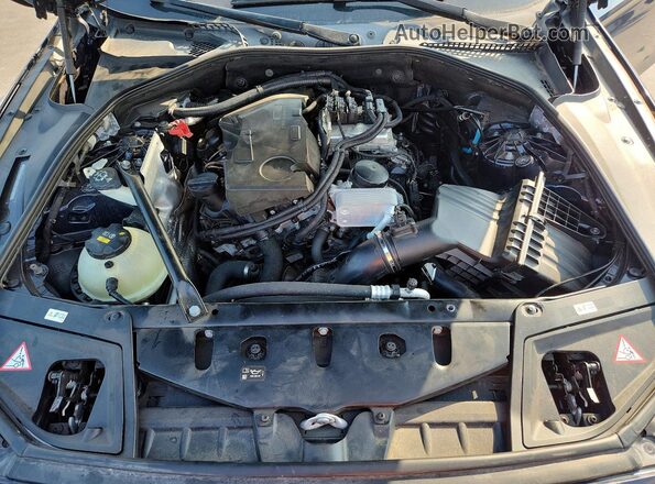 WBA5A5C54GD529099 2016 BMW 5 SERIES Blue Вид задньої частини салону