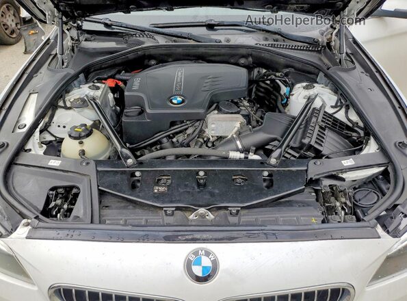 WBA5A5C54GG348275 2016 BMW 5 SERIES White უკანა სალონის ხედი