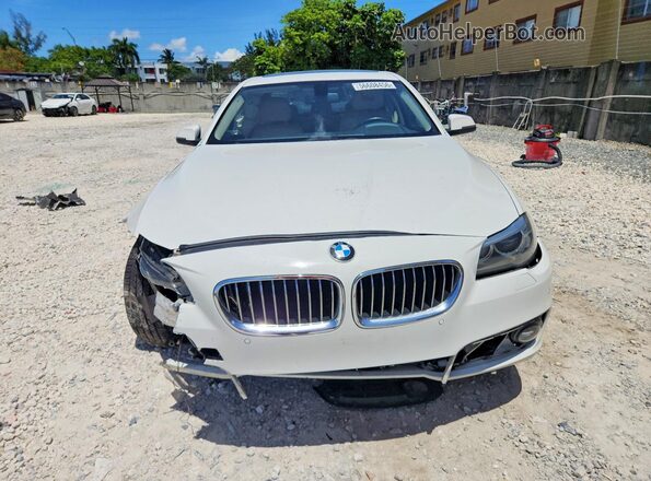 WBA5A5C55GD528737 2016 BMW 5 SERIES White Դիմացի տեսք