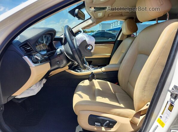 WBA5A5C55GD528737 2016 BMW 5 SERIES White Սալոնի դիմացի տեսք