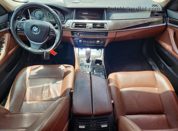 WBA5A5C57GD525791 2016 BMW 5 SERIES White წინა პანელის ხედი
