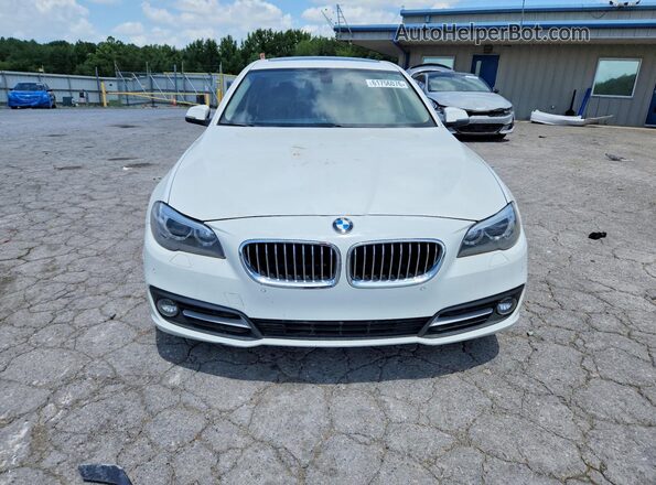WBA5A5C57GD525791 2016 BMW 5 SERIES White წინა ხედი
