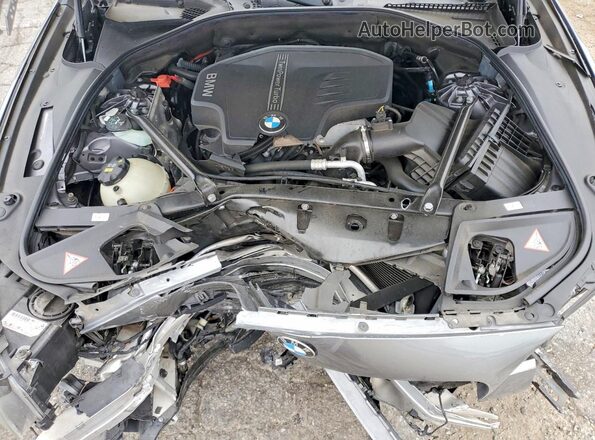WBA5A5C57GG351722 2016 BMW 5 SERIES Gray Սալոնի հետևի տեսք
