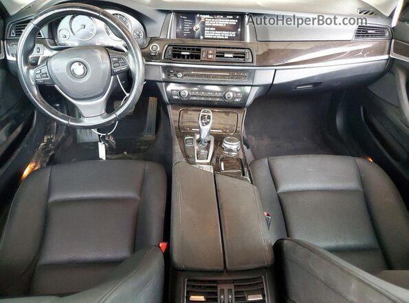 WBA5A5C57GG352014 2016 BMW 5 SERIES Blue Vista del salpicadero