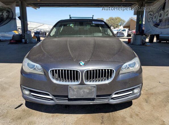 WBA5A5C58GD525573 2016 BMW 5 SERIES Gray Դիմացի տեսք