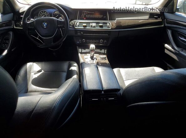 WBA5A5C58GD525573 2016 BMW 5 SERIES Gray Առջևի վահանակի տեսք