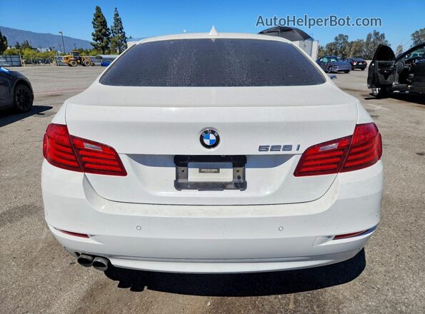 WBA5A5C58GD527095 2016 BMW 5 SERIES White უკანა ხედი