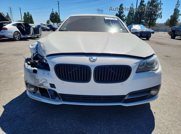 WBA5A5C58GD527095 2016 BMW 5 SERIES White წინა ხედი