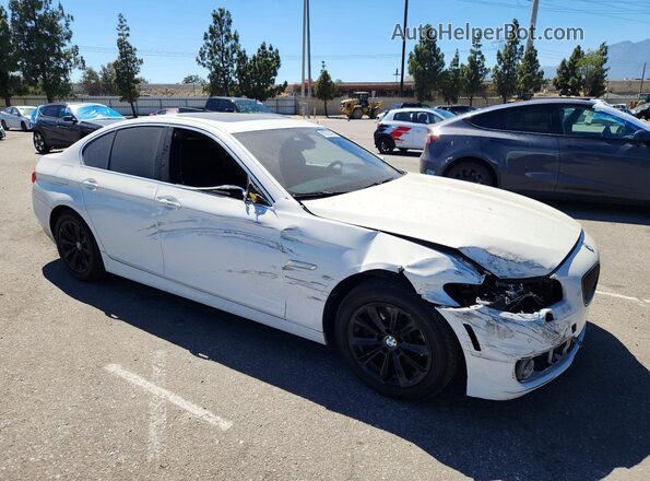 WBA5A5C58GD527095 2016 BMW 5 SERIES White წინა მარჯვენა