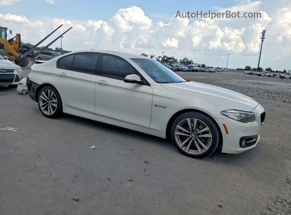WBA5A5C59GG347302 2016 BMW 5 SERIES White Przód prawy