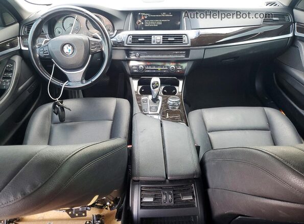 WBA5A5C59GG347302 2016 BMW 5 SERIES White Widok deski rozdzielczej