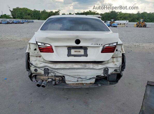 WBA5A5C59GG347302 2016 BMW 5 SERIES White Widok z tyłu