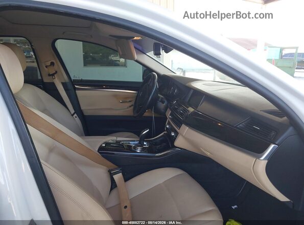 WBA5A5C59GG348188 2016 BMW 5 SERIES White Vista interior delantera