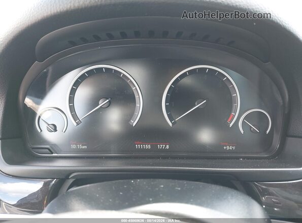 WBA5A5C5XGG348121 2016 BMW 5 SERIES Gray Вид задніх сидінь