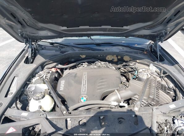 WBA5A5C5XGG348121 2016 BMW 5 SERIES Gray Вид ззаду