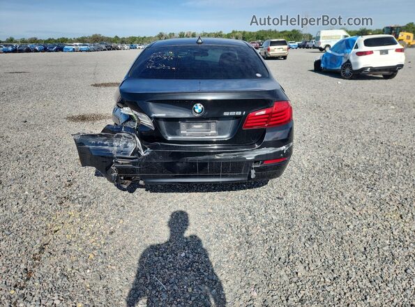 WBA5A7C50GG151423 2016 BMW 5 SERIES Black Rear view