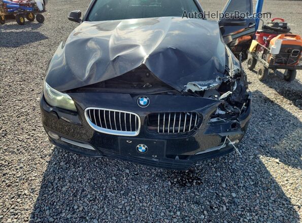 WBA5A7C50GG151423 2016 BMW 5 SERIES Black Rear interior view