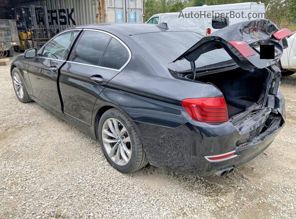 WBA5A7C51GG149468 2016 BMW 5 SERIES Black Rear left