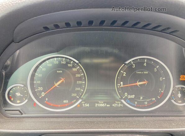 WBA5A7C51GG149468 2016 BMW 5 SERIES Black Dashboard view