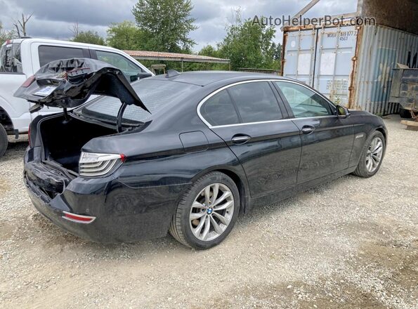 WBA5A7C51GG149468 2016 BMW 5 SERIES Black Rear right