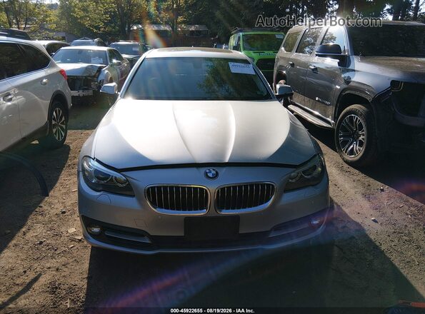 WBA5A7C51GG150944 2016 BMW 5 SERIES Silver Սարքավորումների վահանակի տեսք