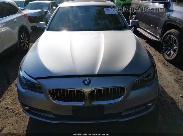 WBA5A7C51GG150944 2016 BMW 5 SERIES Silver Դիմացի տեսք
