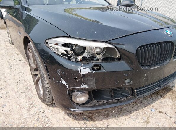 WBA5A7C53GG146832 2016 BMW 5 SERIES Black Вид спереду