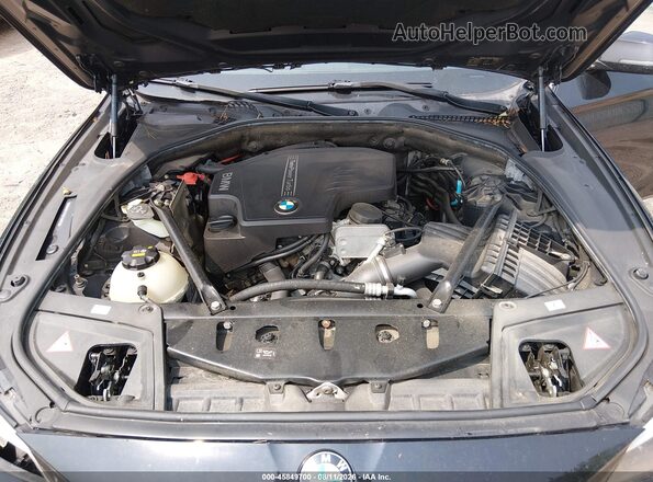 WBA5A7C53GG146832 2016 BMW 5 SERIES Black Вид ззаду