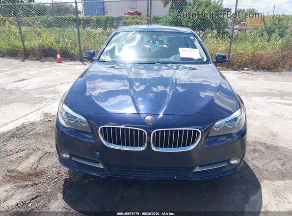 WBA5A7C55GG644496 2016 BMW 5 SERIES Blue Widok z przodu