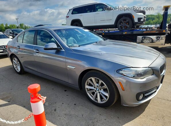 WBA5A7C56GG145898 2016 BMW 5 SERIES Gray Առջևի աջ