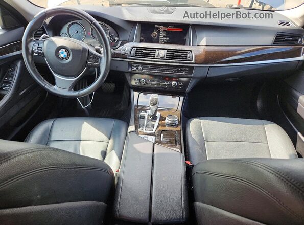 WBA5A7C56GG145898 2016 BMW 5 SERIES Gray Առջևի վահանակի տեսք