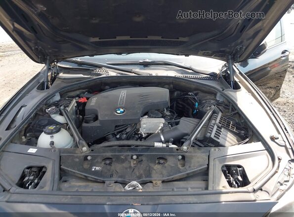 WBA5A7C59GG643755 2016 BMW 5 SERIES Black Вид ззаду