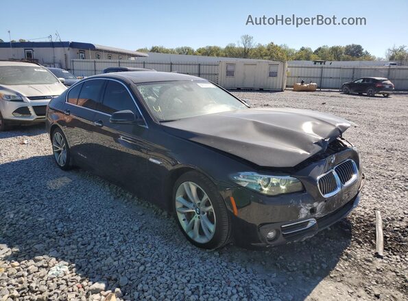 WBA5B1C50GG554151 2016 BMW 5 SERIES Black Առջևի աջ