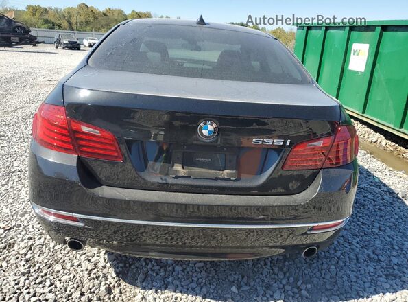 WBA5B1C50GG554151 2016 BMW 5 SERIES Black Հետևի տեսք