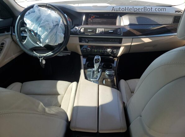 WBA5B1C50GG554151 2016 BMW 5 SERIES Black Առջևի վահանակի տեսք