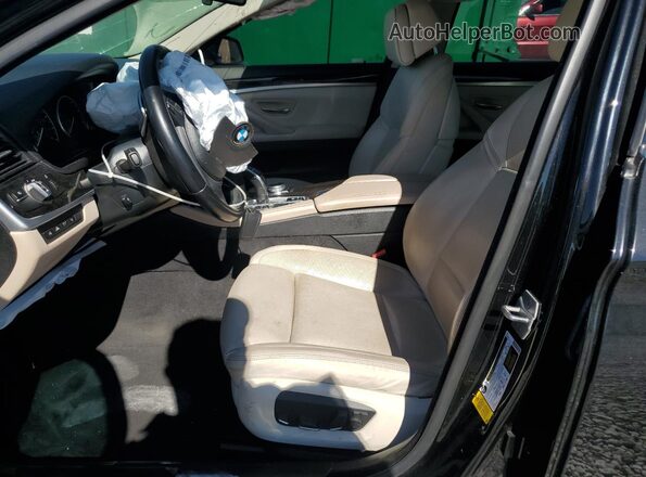 WBA5B1C50GG554151 2016 BMW 5 SERIES Black Սալոնի դիմացի տեսք