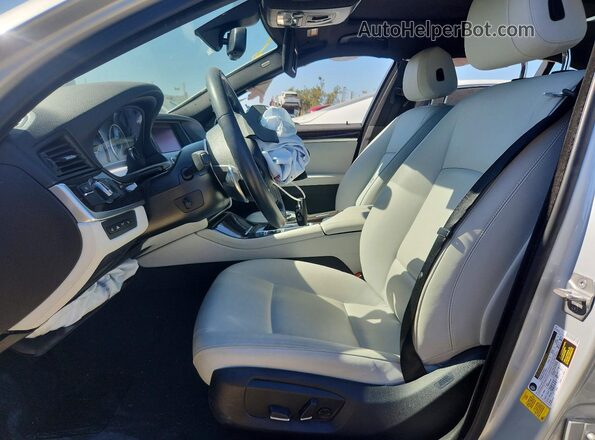 WBA5B1C51GG131188 2016 BMW 5 SERIES Silver Widok wnętrza z przodu