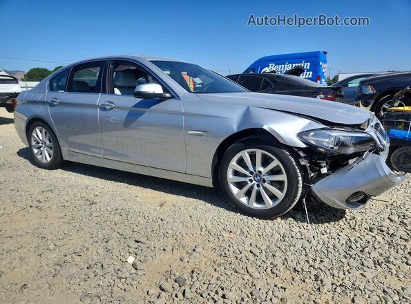 WBA5B1C51GG131188 2016 BMW 5 SERIES Silver Przód prawy