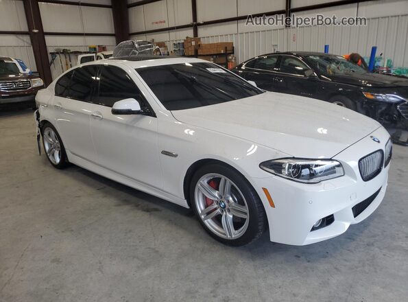WBA5B1C51GG131630 2016 BMW 5 SERIES White Front right