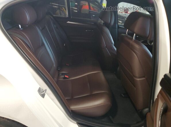 WBA5B1C51GG131630 2016 BMW 5 SERIES White Rear seats view