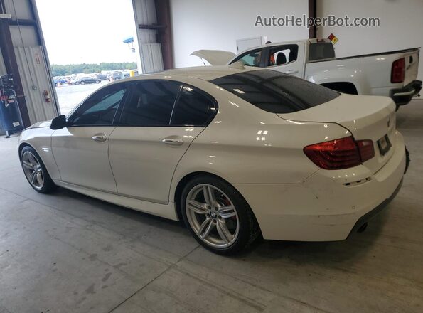 WBA5B1C51GG131630 2016 BMW 5 SERIES White Rear left