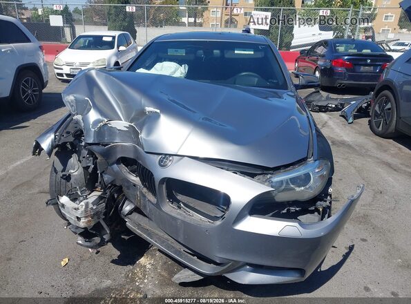 WBA5B1C52GG131927 2016 BMW 5 SERIES Gray წინა პანელის ხედი