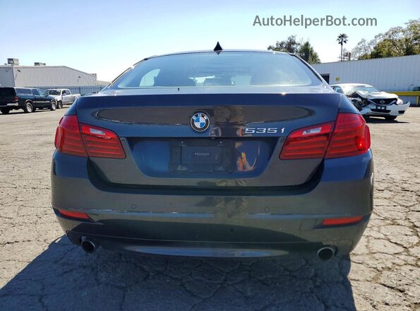 WBA5B1C52GG133483 2016 BMW 5 SERIES Charcoal Vista trasera