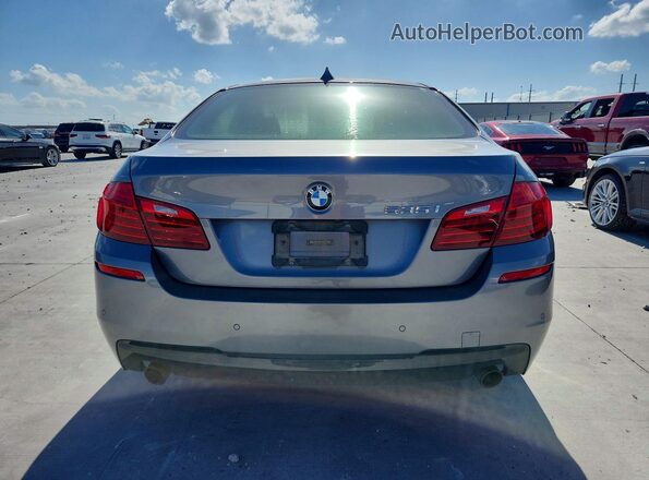 WBA5B1C52GG551588 2016 BMW 5 SERIES Gray Rear view