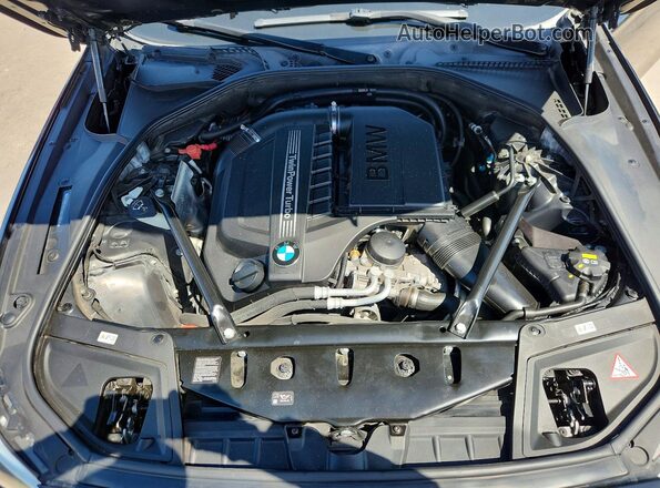 WBA5B1C53GG130835 2016 BMW 5 SERIES Black უკანა სალონის ხედი