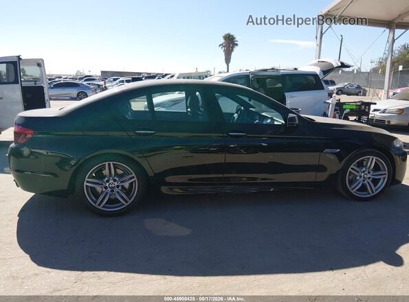 WBA5B1C54GG133436 2016 BMW 5 SERIES Black Вид задньої частини салону