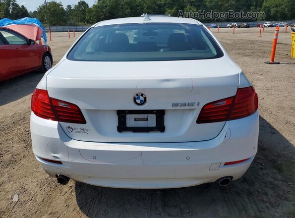 WBA5B1C55GG128973 2016 BMW 5 SERIES White უკანა ხედი