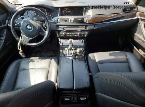 WBA5B1C55GG128973 2016 BMW 5 SERIES White წინა პანელის ხედი