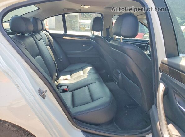WBA5B1C55GG128973 2016 BMW 5 SERIES White უკანა სავარძლების ხედი